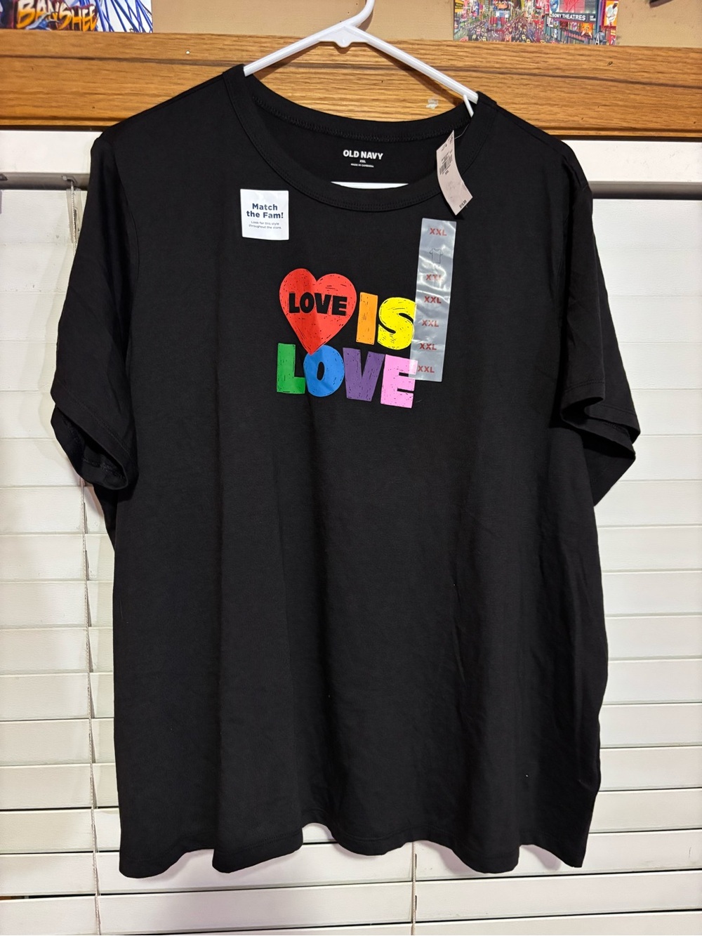 NWT Old Navy Graphic Pride T-Shirt